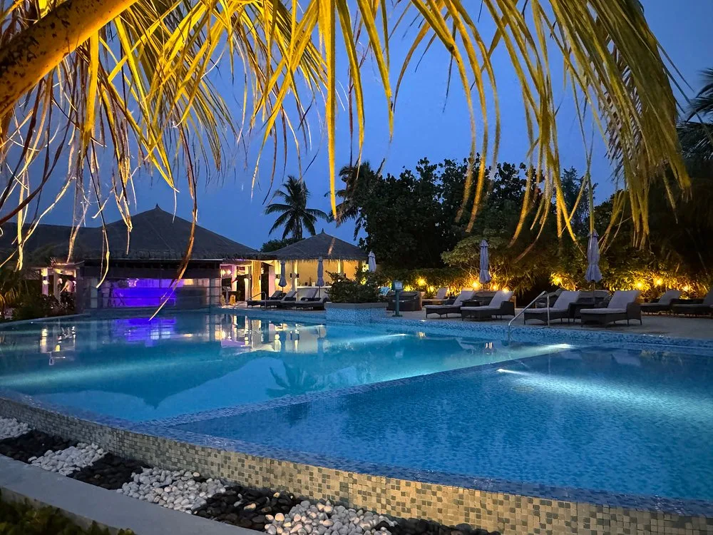 COCOON MALDIVES: Бассейн и пляж 2